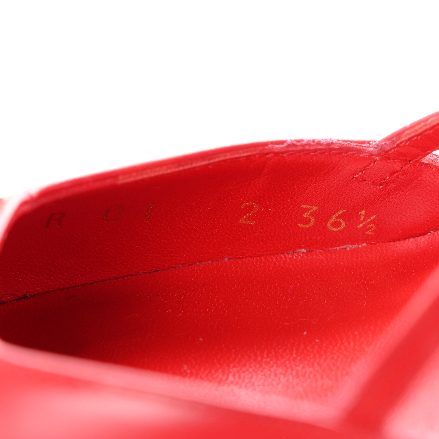 Valentino Garavani Calfskin Tonal Signature Vlogo Slingback 80mm Pumps 36.5 Rouge Pur 9 of 10