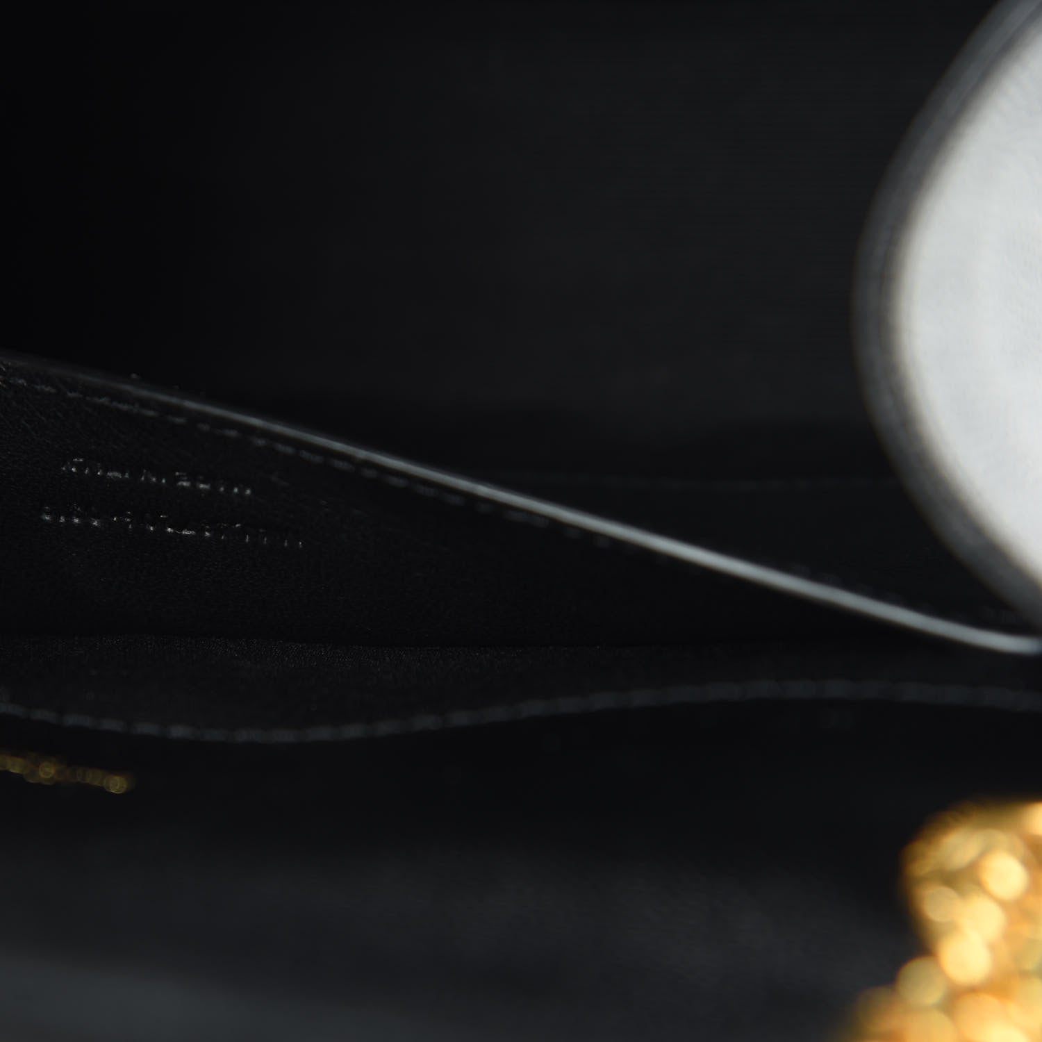 Saint Laurent Grain De Poudre Textured Mixed Matelasse Triquilt Medium Monogram Satchel Black 8 of 11