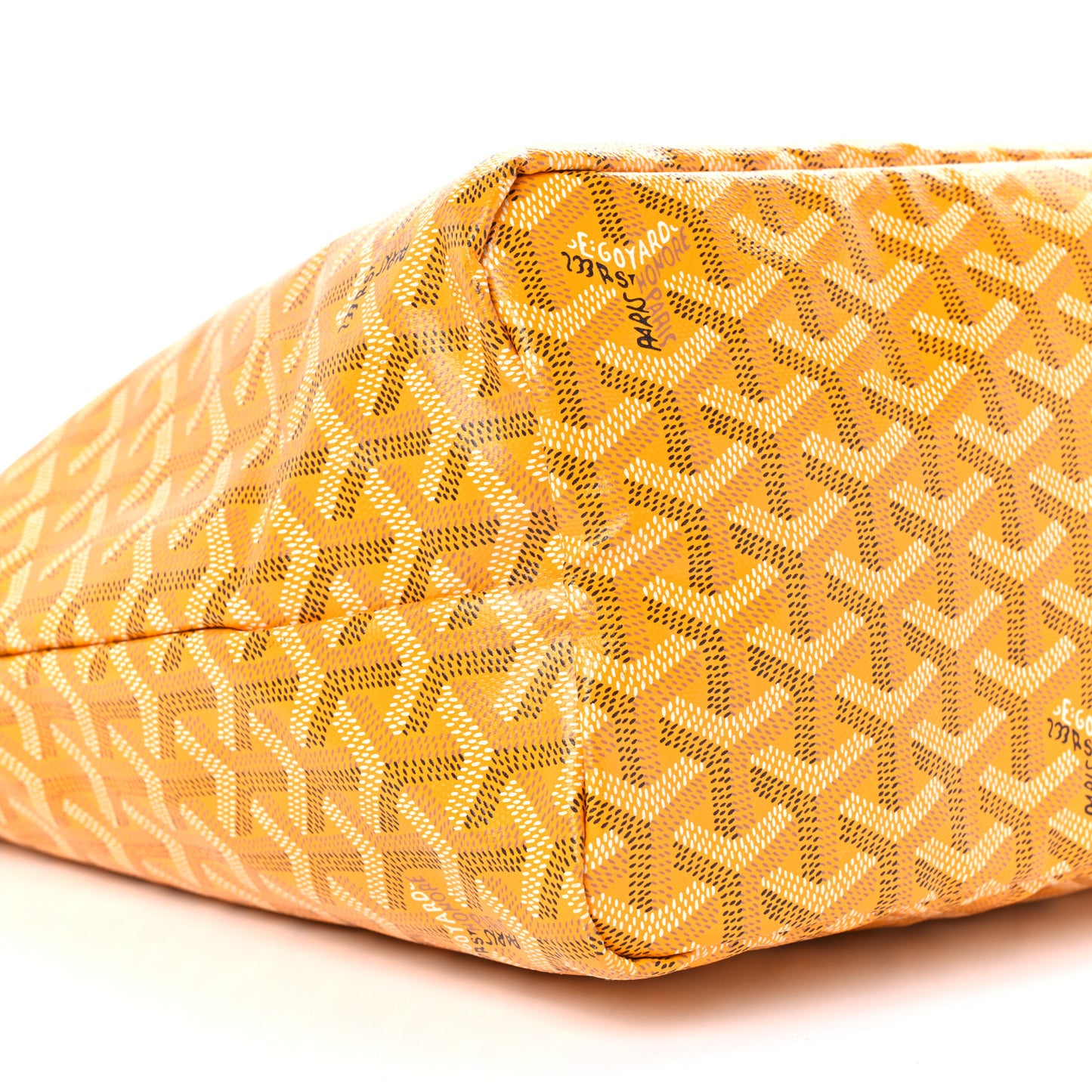 Goyardine Saint Louis PM Yellow