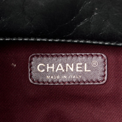 Chanel Glazed Calfskin Medium Perfect Edge Flap Black 6 of 12