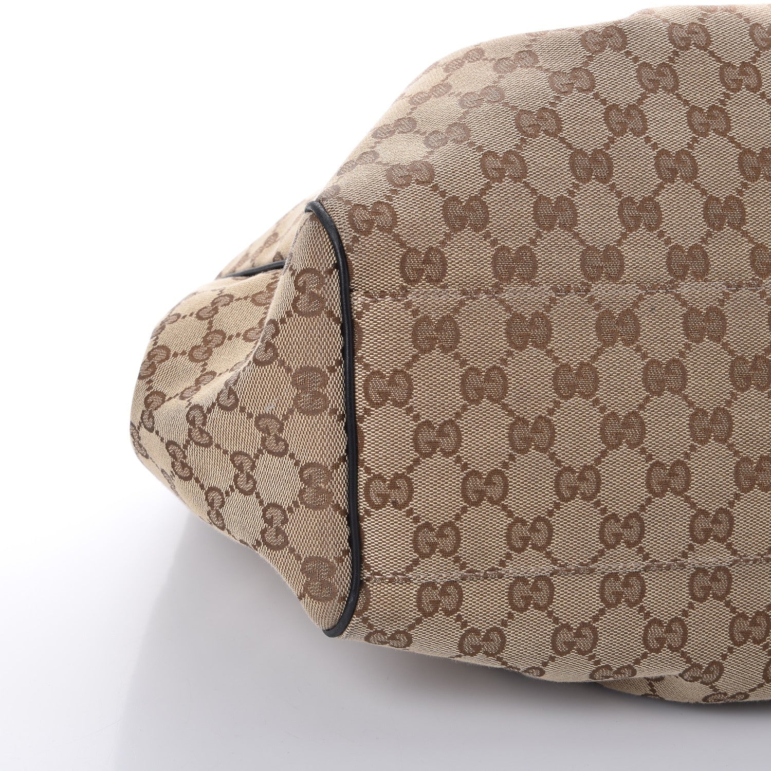 Gucci Monogram Large Sukey Tote Beige Ebony Black 11 of 12