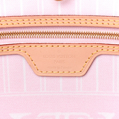 Louis Vuitton Monogram Giant By The Pool Neverfull MM Light Pink 6 of 12