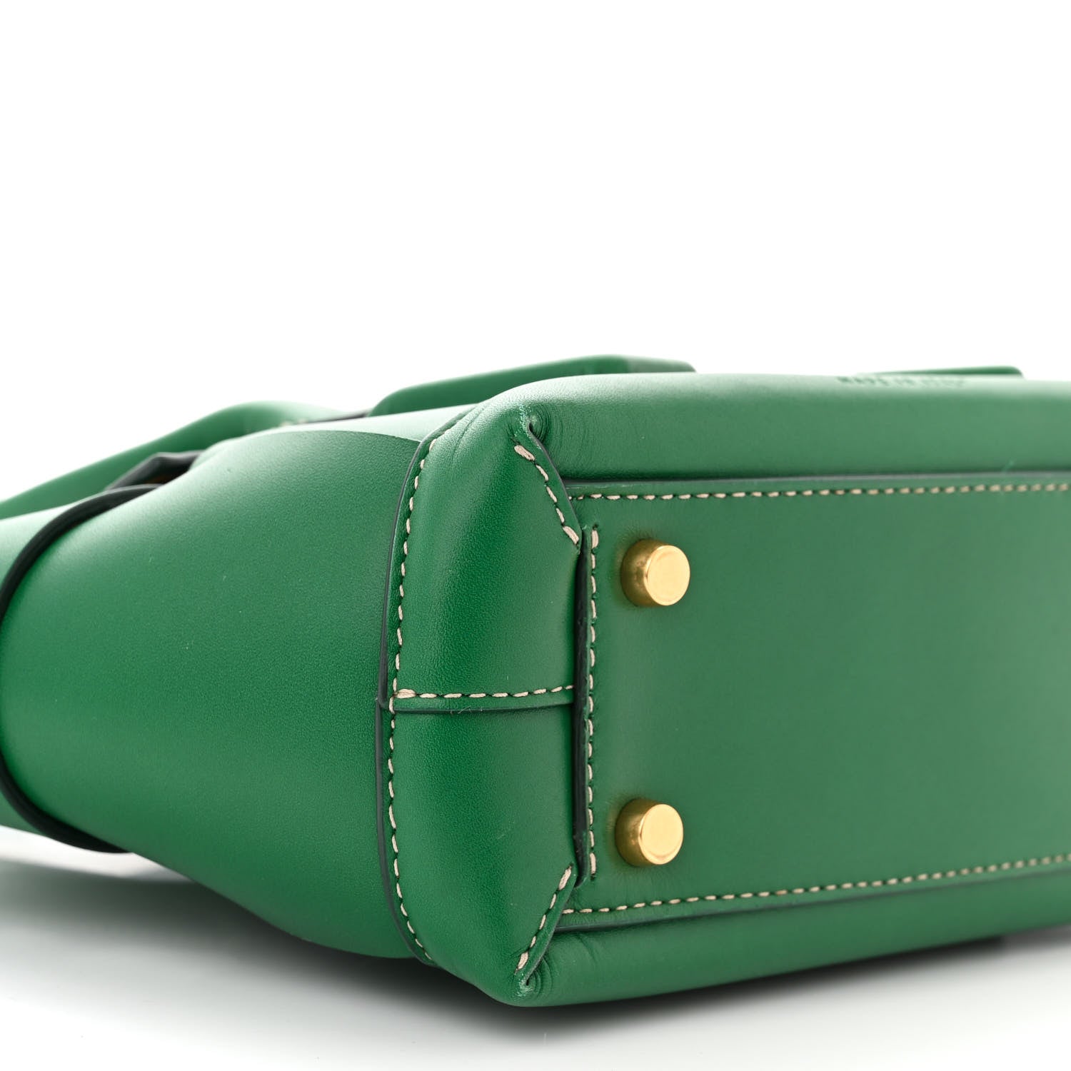 Bottega Veneta Calfskin Mini Maxi Intrecciato Arco Green 9 of 10