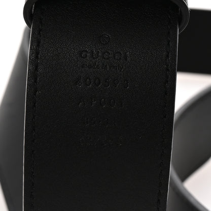 Gucci Calfskin Double G 40mm Belt 85 34 Black 5 of 6