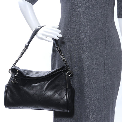 Chanel Lambskin Medium Ultimate Soft Tote Black 2 of 8