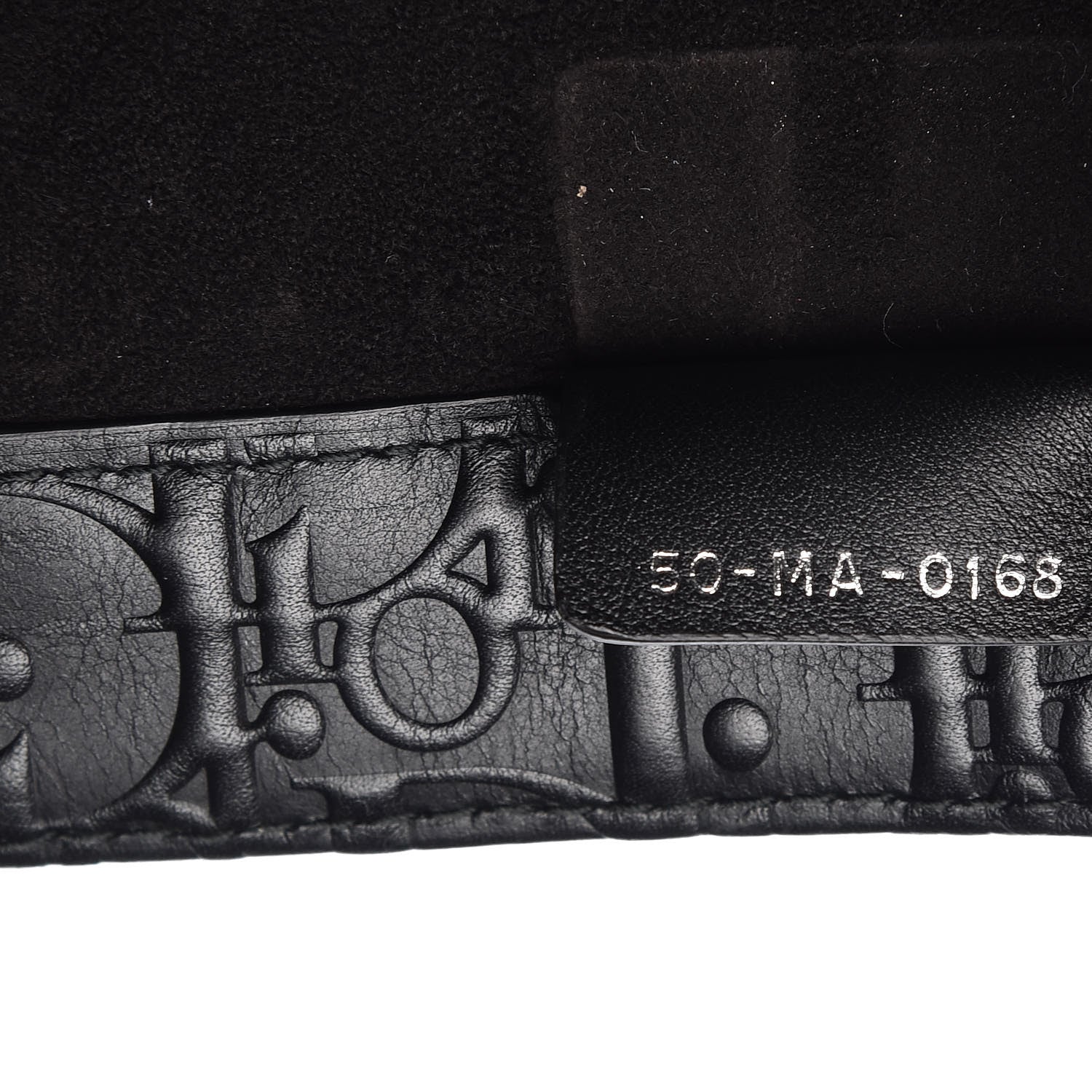 Christian Dior Oblique Calfskin Embossed Book Tote Black 7 of 9