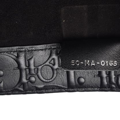 Christian Dior Oblique Calfskin Embossed Book Tote Black 7 of 9