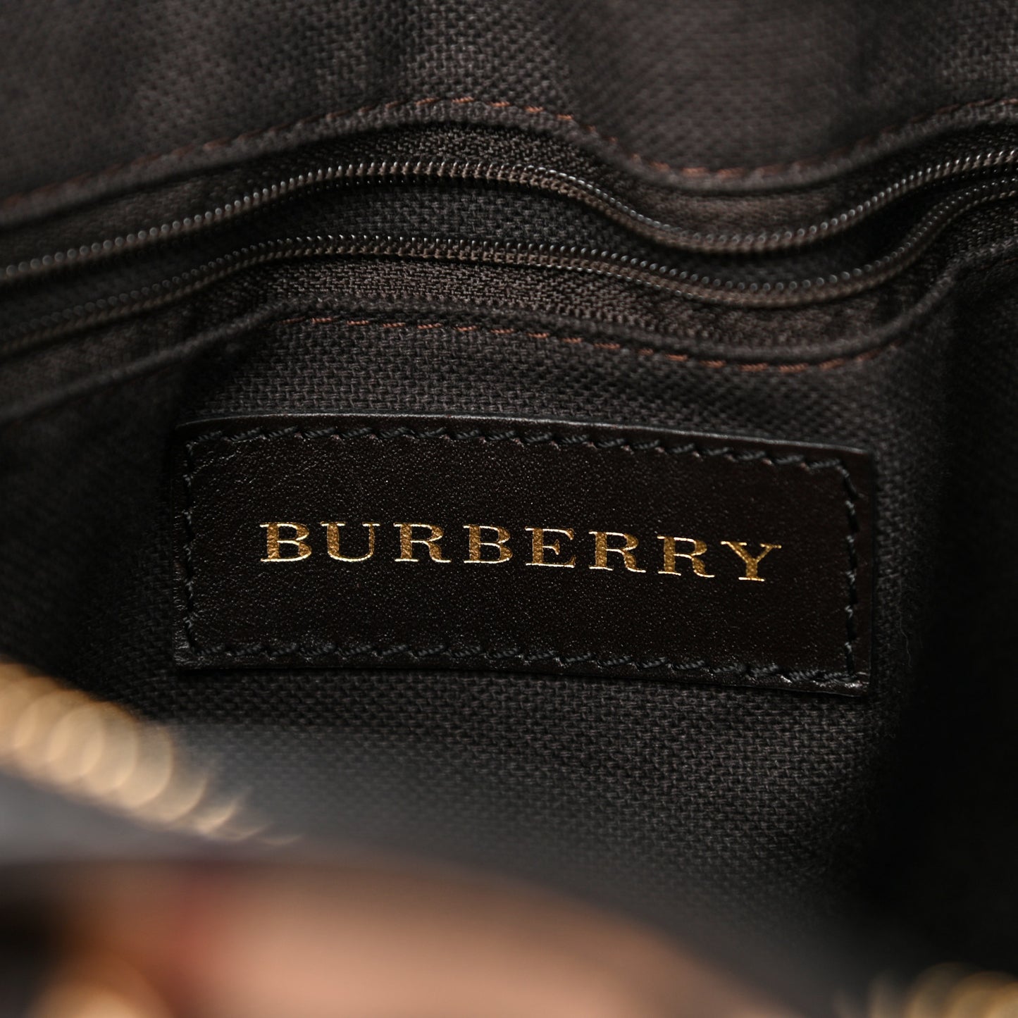 Haymarket Check Medium Golderton Tote Chocolate