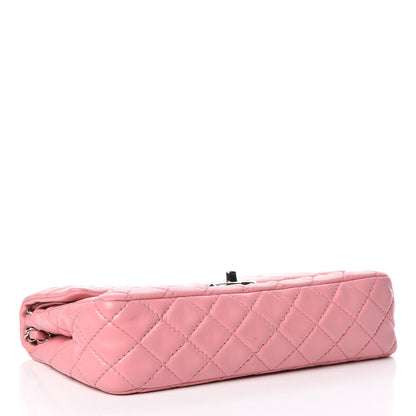 Chanel Lambskin Quilted Medium Double Flap Light Pink 4 of 10