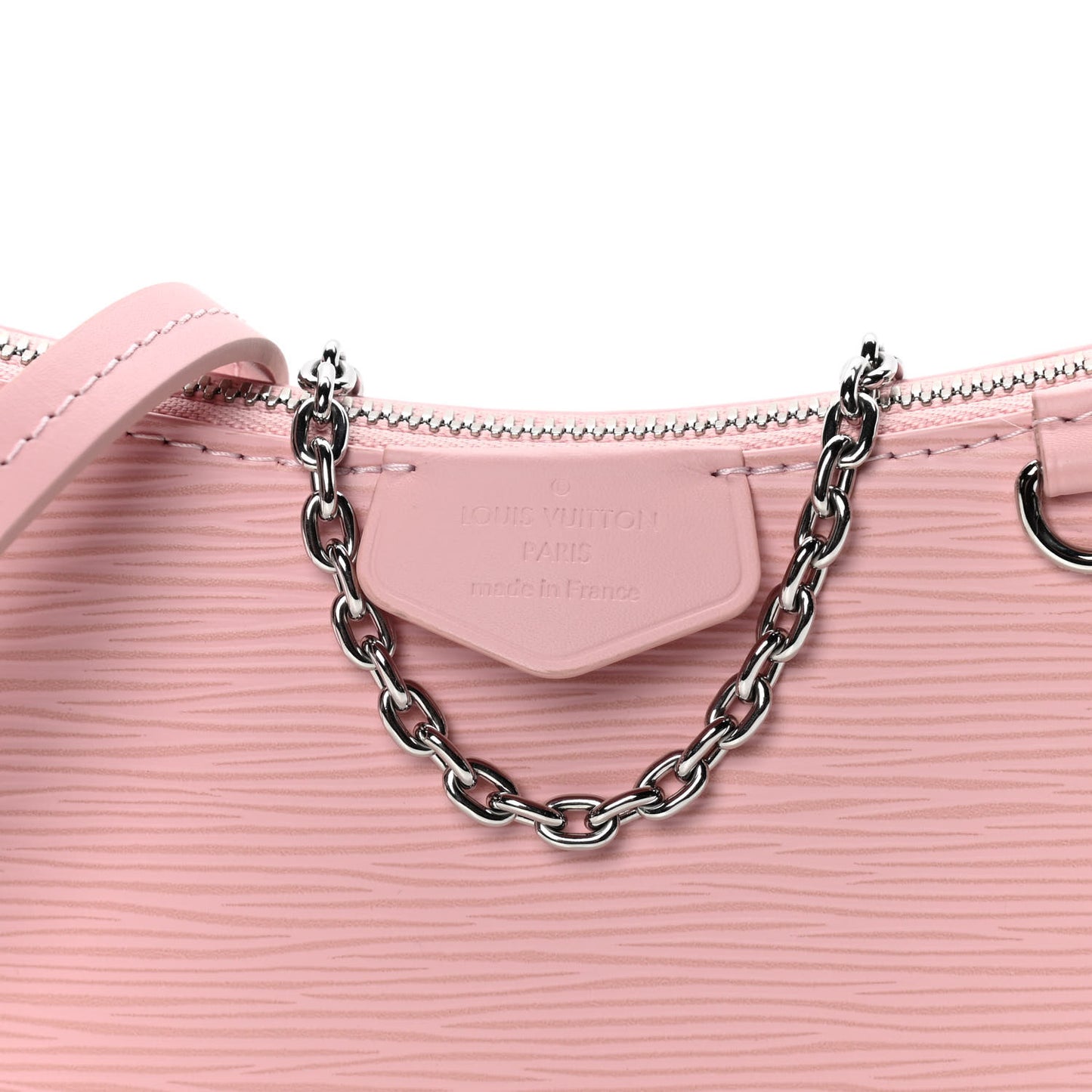 Epi Easy Pouch On Strap Rose Ballerine