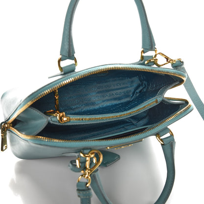 Prada Saffiano Lux Small Promenade Tote Anice 6 of 13