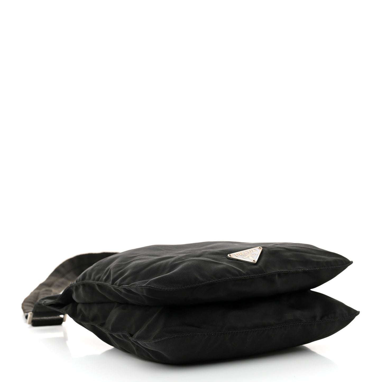 Tessuto Nylon Sport Shoulder Bag Black