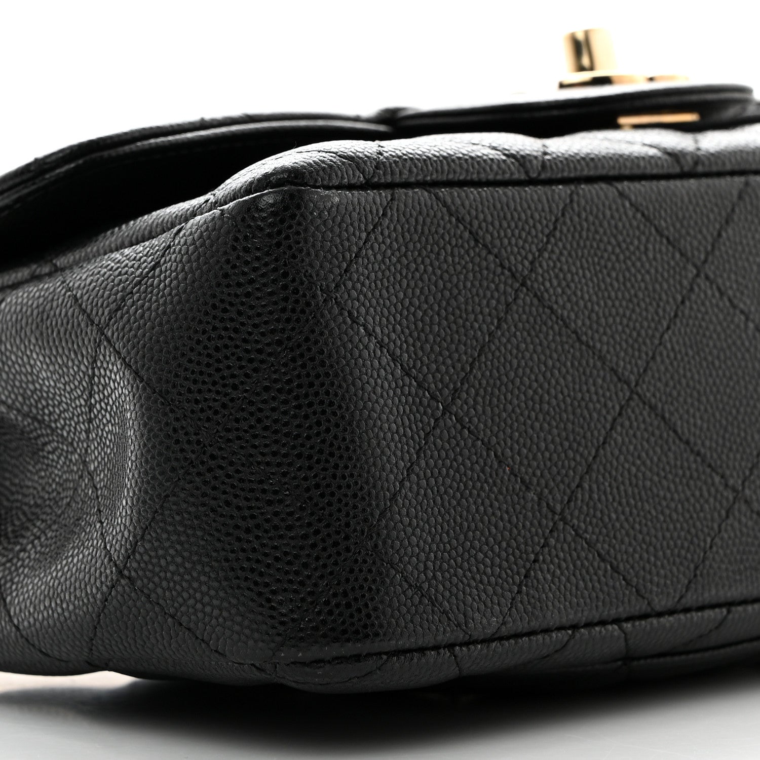 Chanel Caviar Quilted Mini Rectangular Flap Black 9 of 10