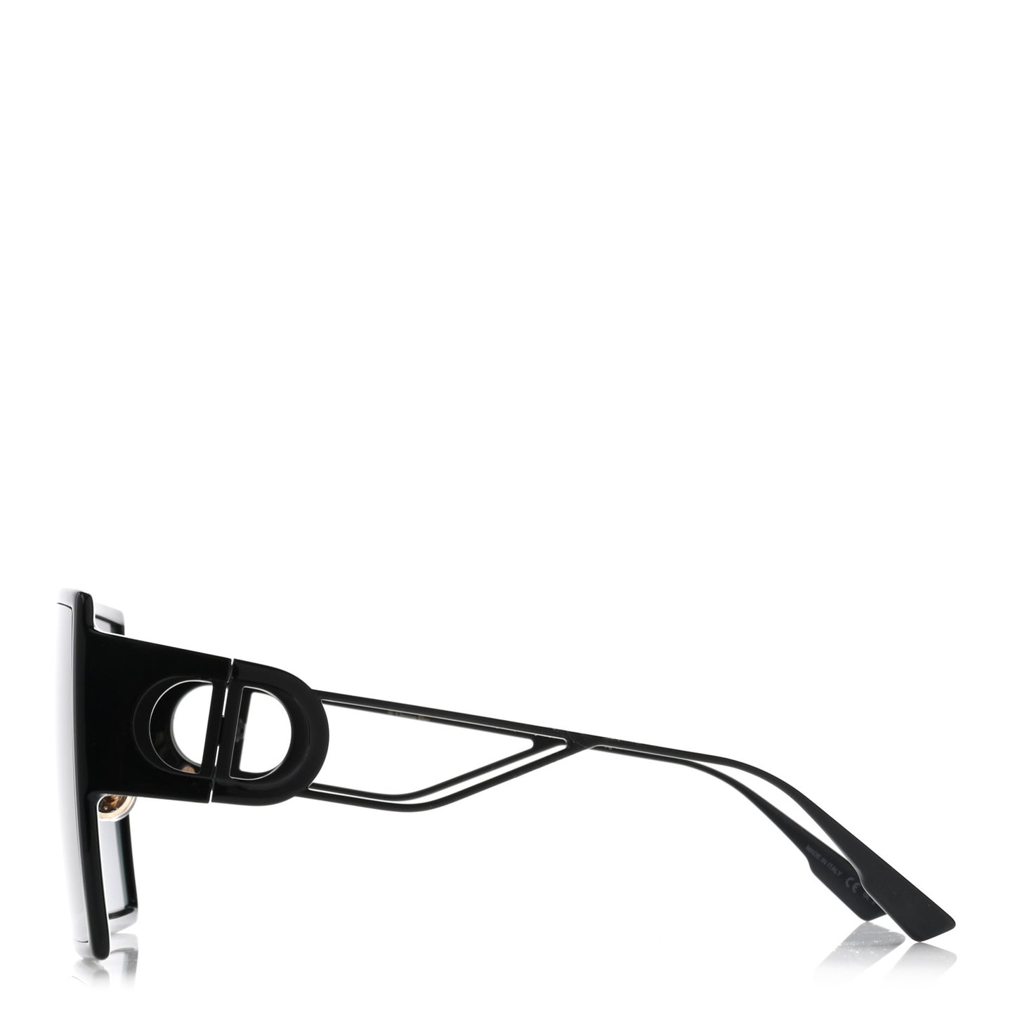 Square 30 Montaigne Sunglasses Black