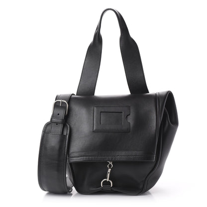 Balenciaga Calfskin Convertible Shoulder Bag Black 1 of 9