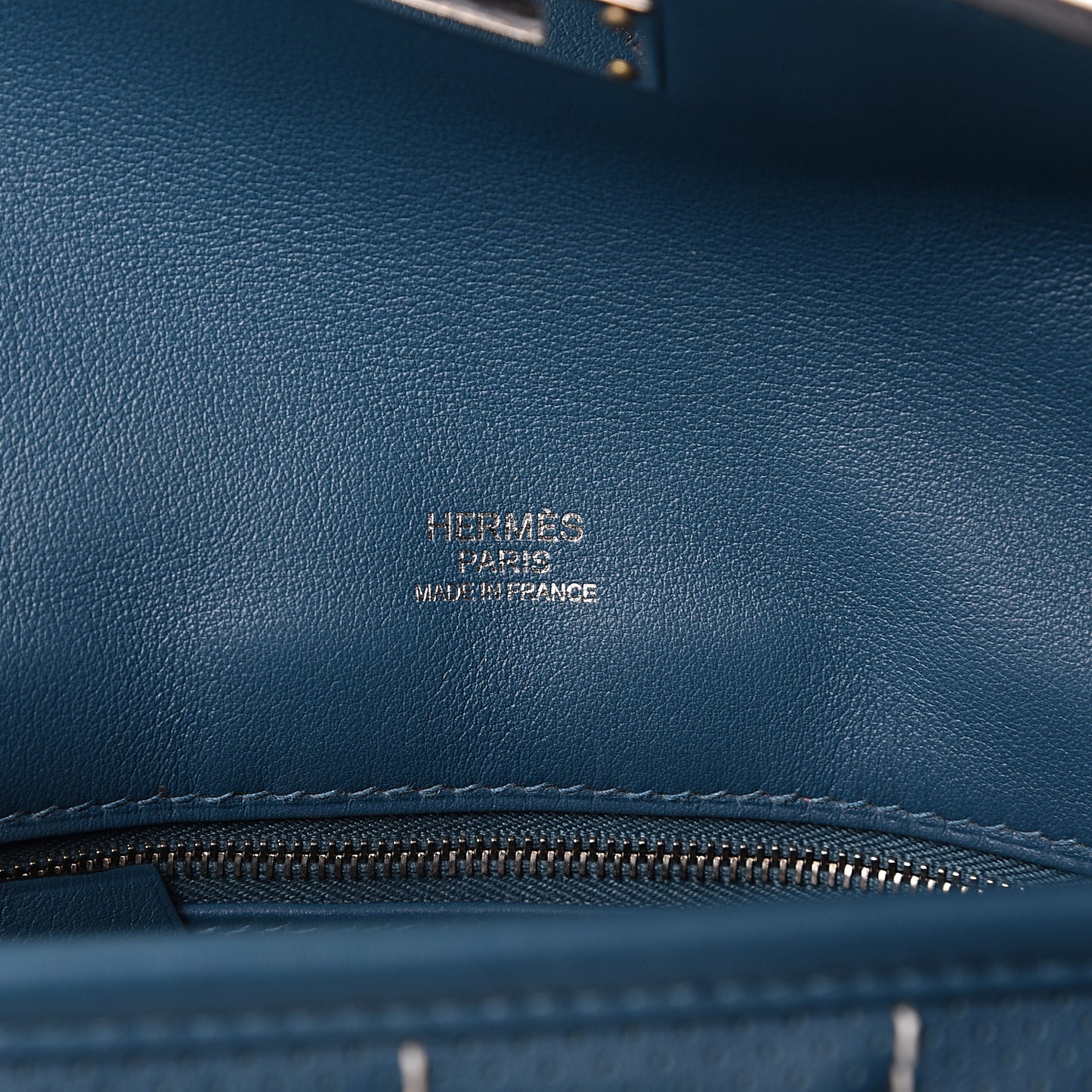 Veau Swift Mini Sac Berline Bleu Thalassa