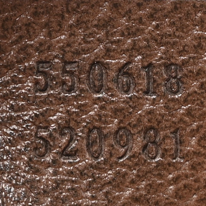 Gucci GG Supreme Monogram Web Mini Ophidia Round Shoulder Bag Brown 7 of 11