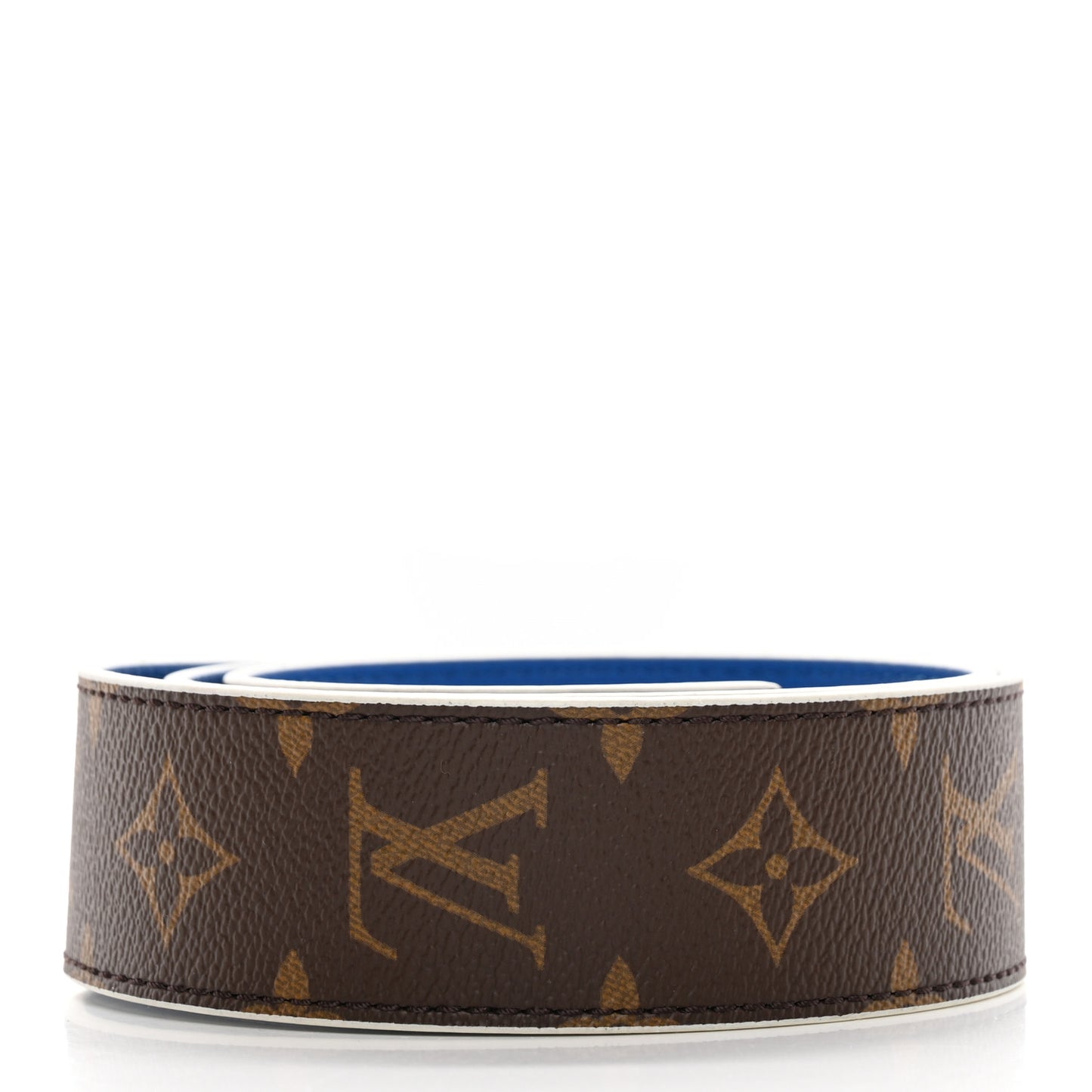 Monogram Bandouliere Shoulder Strap Blue