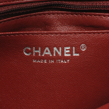 Chanel Lambskin Quilted Mini Square Flap Red 7 of 8