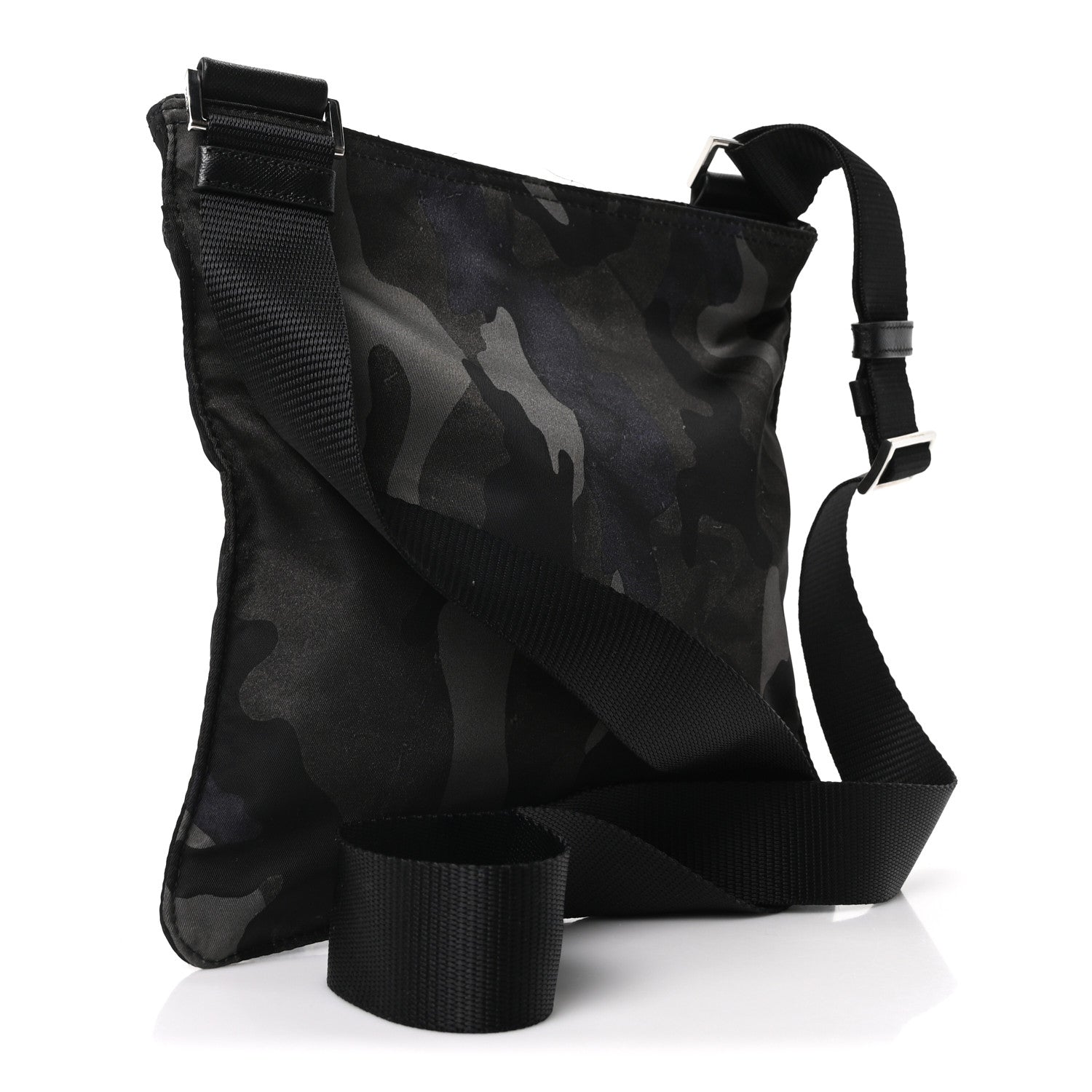 Prada Tessuto Nylon Camouflage Messenger 3 of 10