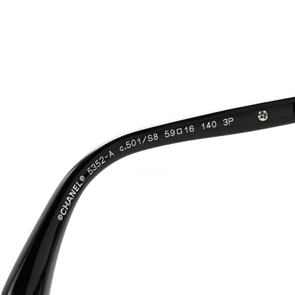 Chanel Chain Polarized Sunglasses 5352-A Black 5 of 7