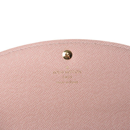 Louis Vuitton Damier Ebene Caissa Wallet Rose Ballerine 6 of 7