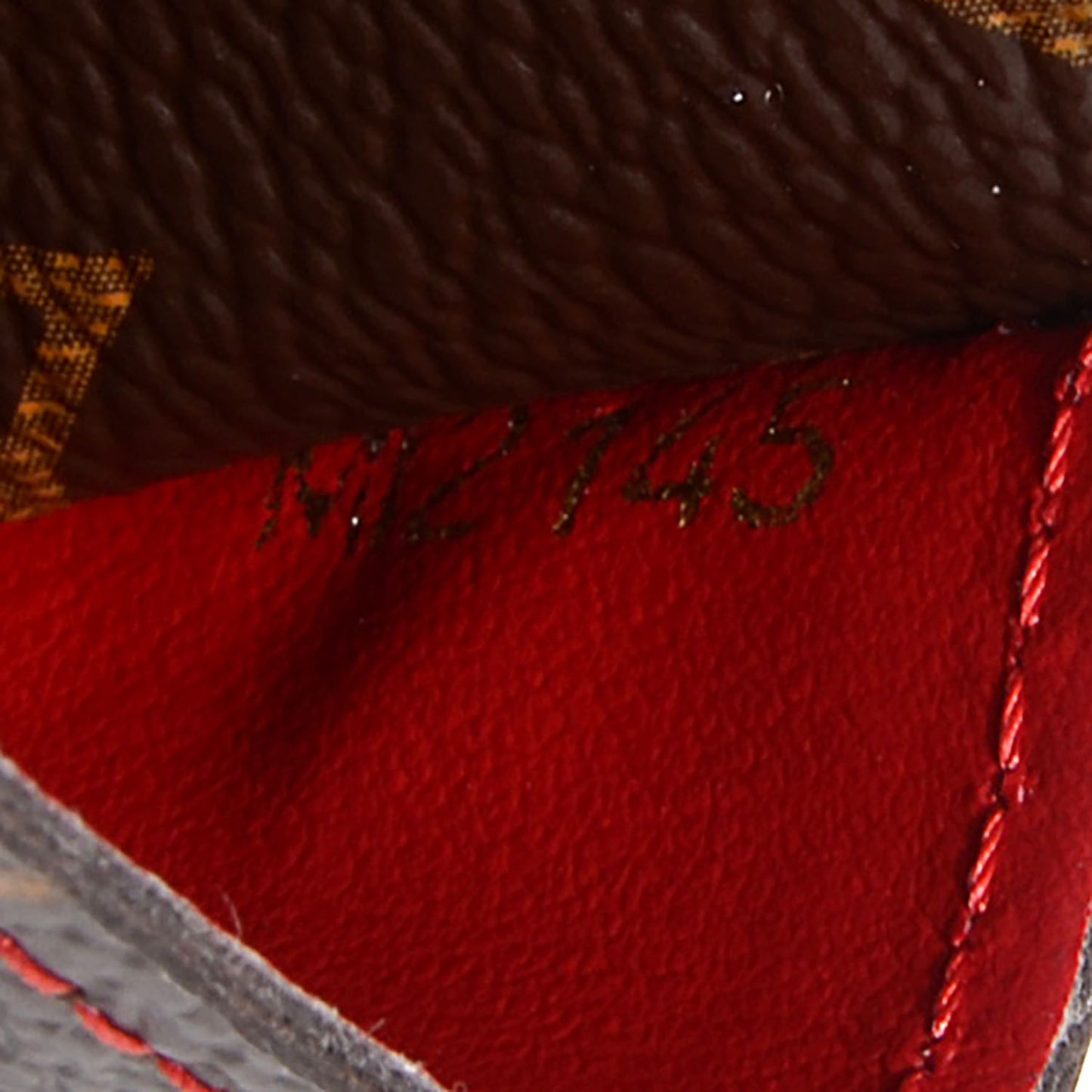 Monogram Sarah Retiro Wallet Cherry