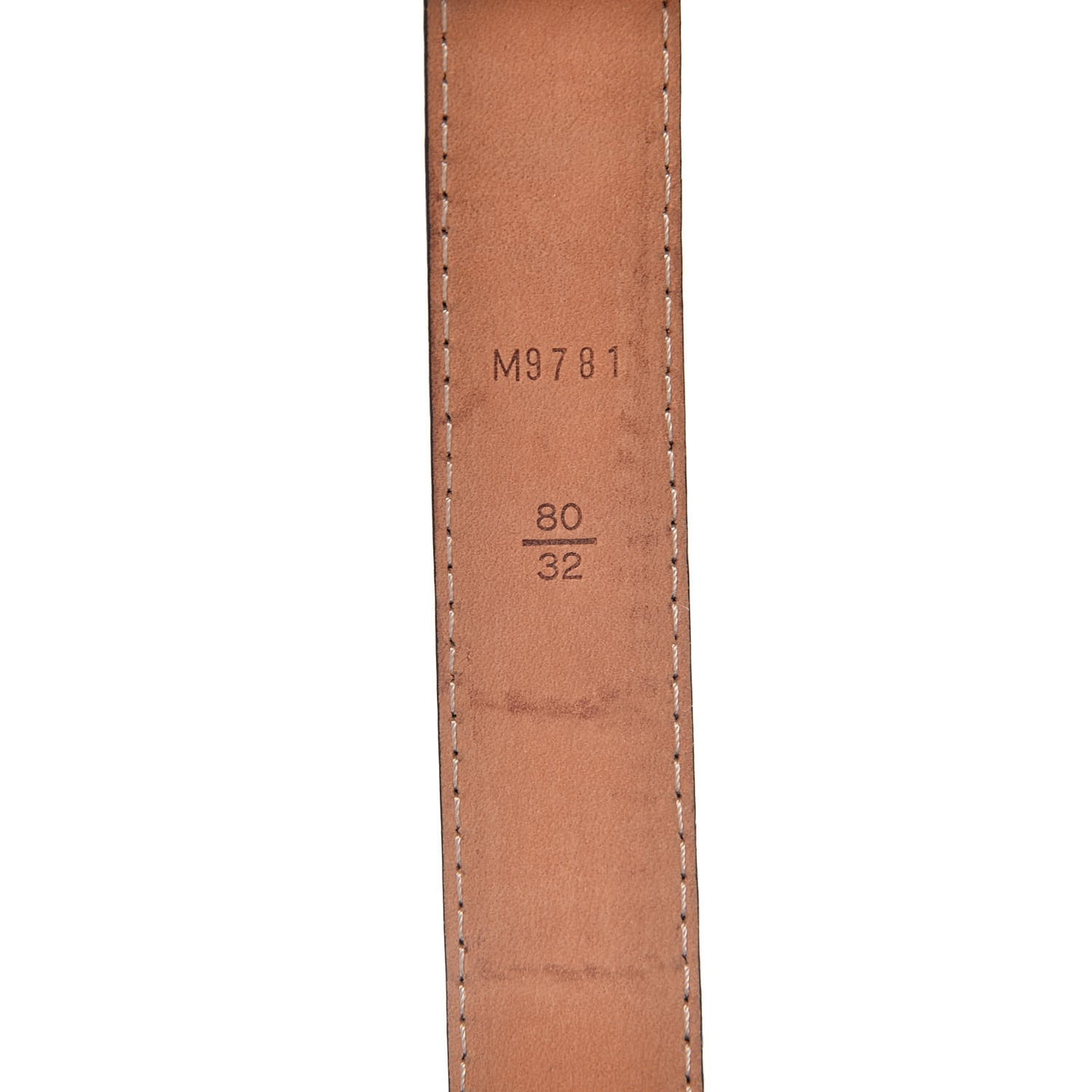 Mini Monogram 25mm LV Initiales Belt 80 32