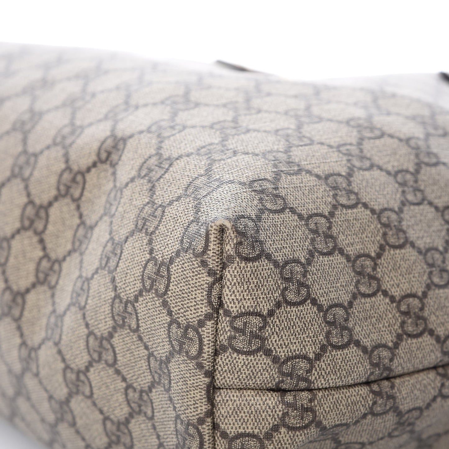 GG Plus Monogram Medium Signature Web Loop Tote Brown