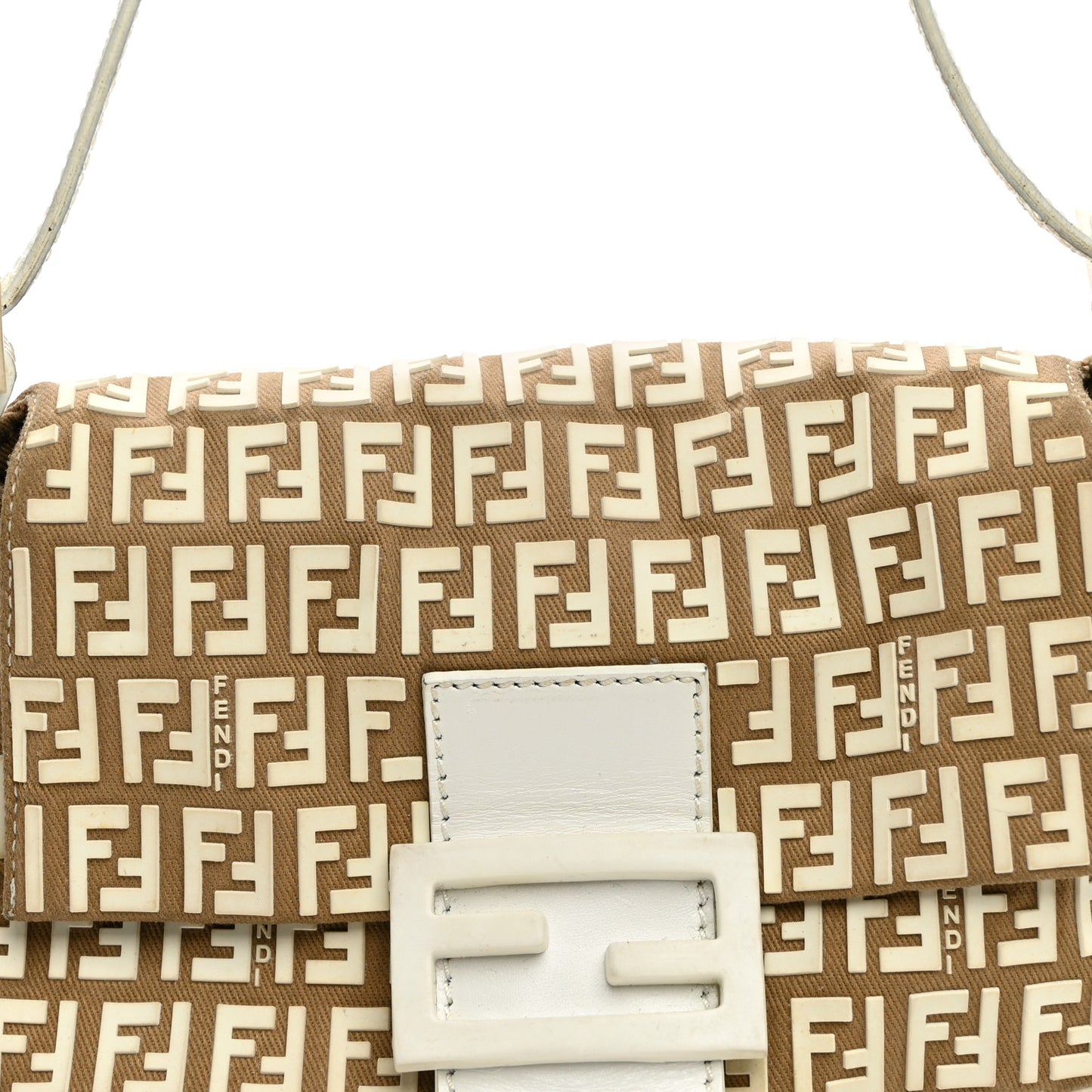Zucchino Embellished Mini Mama Baguette Beige