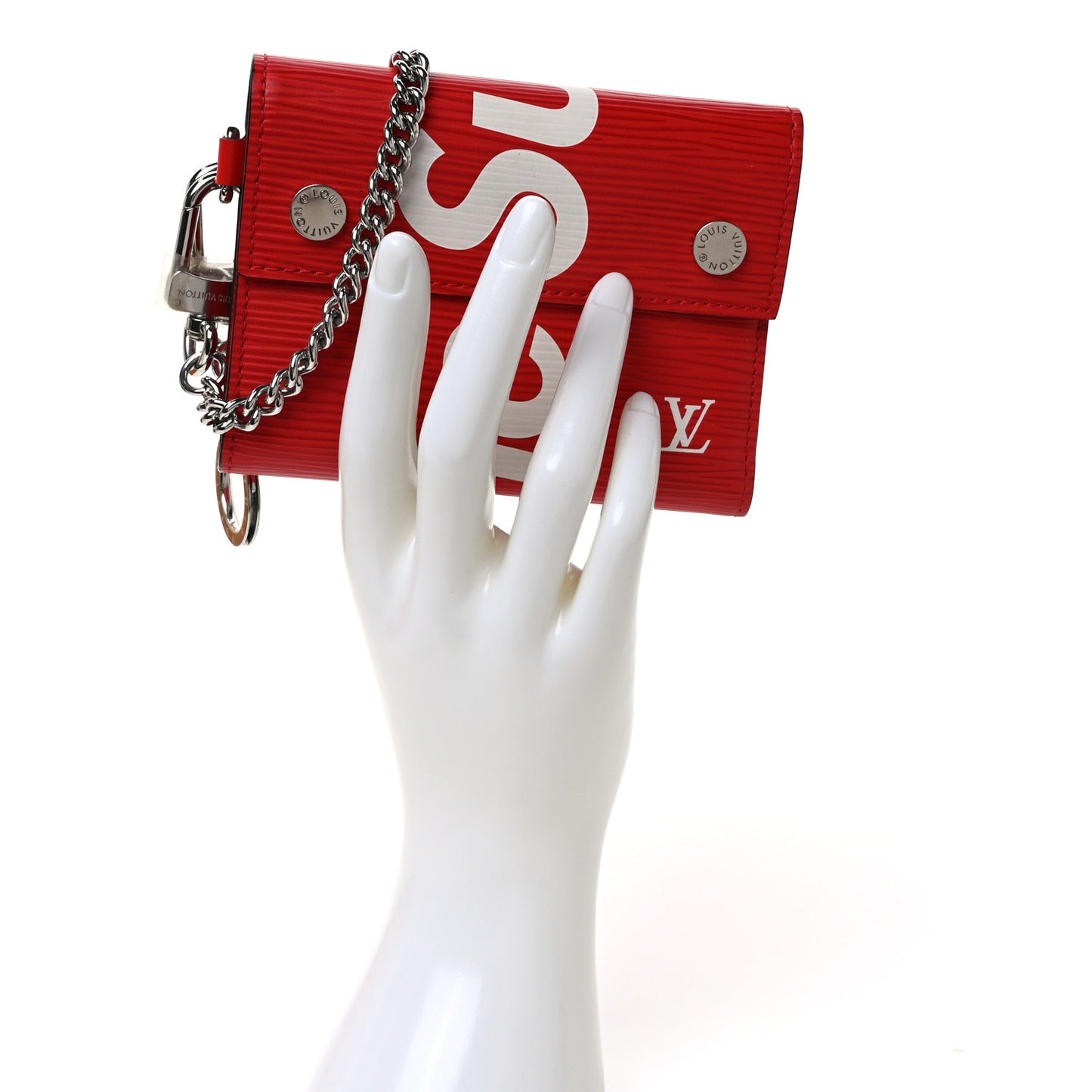 X SUPREME Epi Chain Wallet Red