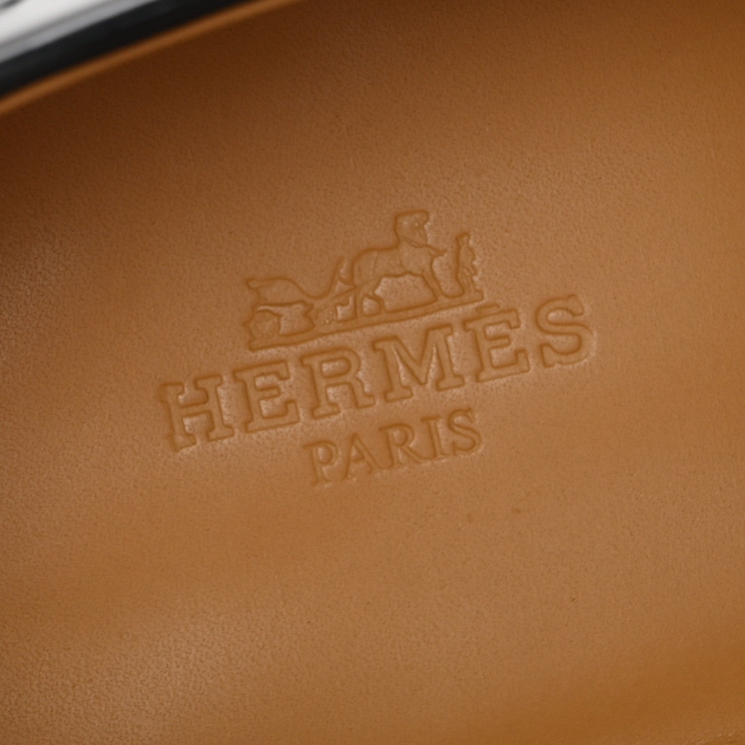 Hermes Calfskin Mens Kennedy Loafers 43 Black 8 of 10