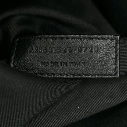 Saint Laurent SAINT LAURENT Calfskin Crocodile Embossed Large Thin Sac De Jour Black 8 of 17