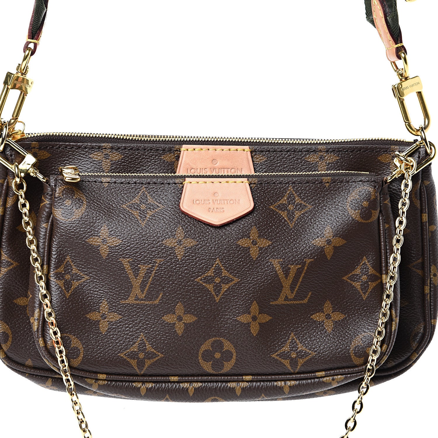 Louis Vuitton Monogram Multi Pochette Accessories Kaki 10 of 13