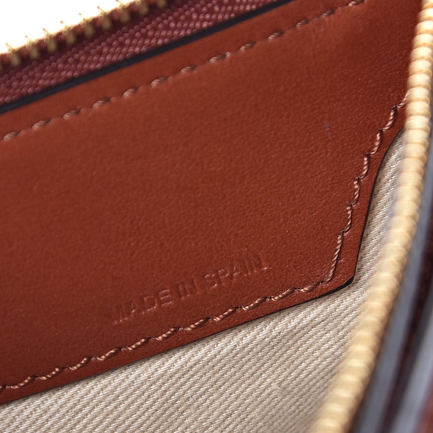 Calfskin Suede Small Roy Bag Sepia Brown