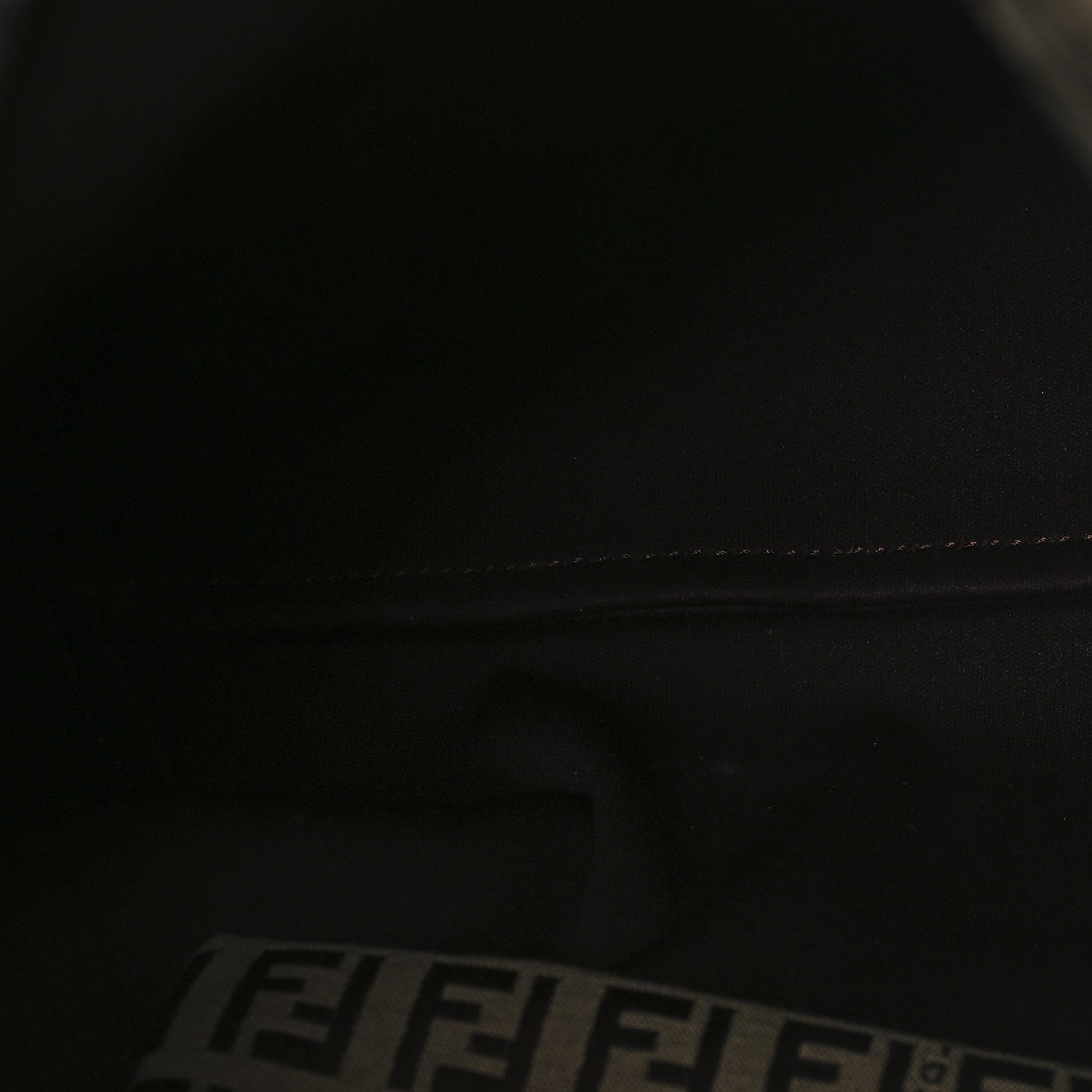 Fendi Zucchino Shopping Tote Beige Tobacco 11 of 11