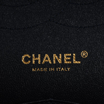 Chanel Lambskin Jumbo Double Flap Navy Blue 6 of 7