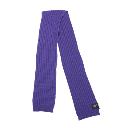 Gucci Wool Knit Shine Reg Scarf Parma Violet Dark Purple 2 of 4