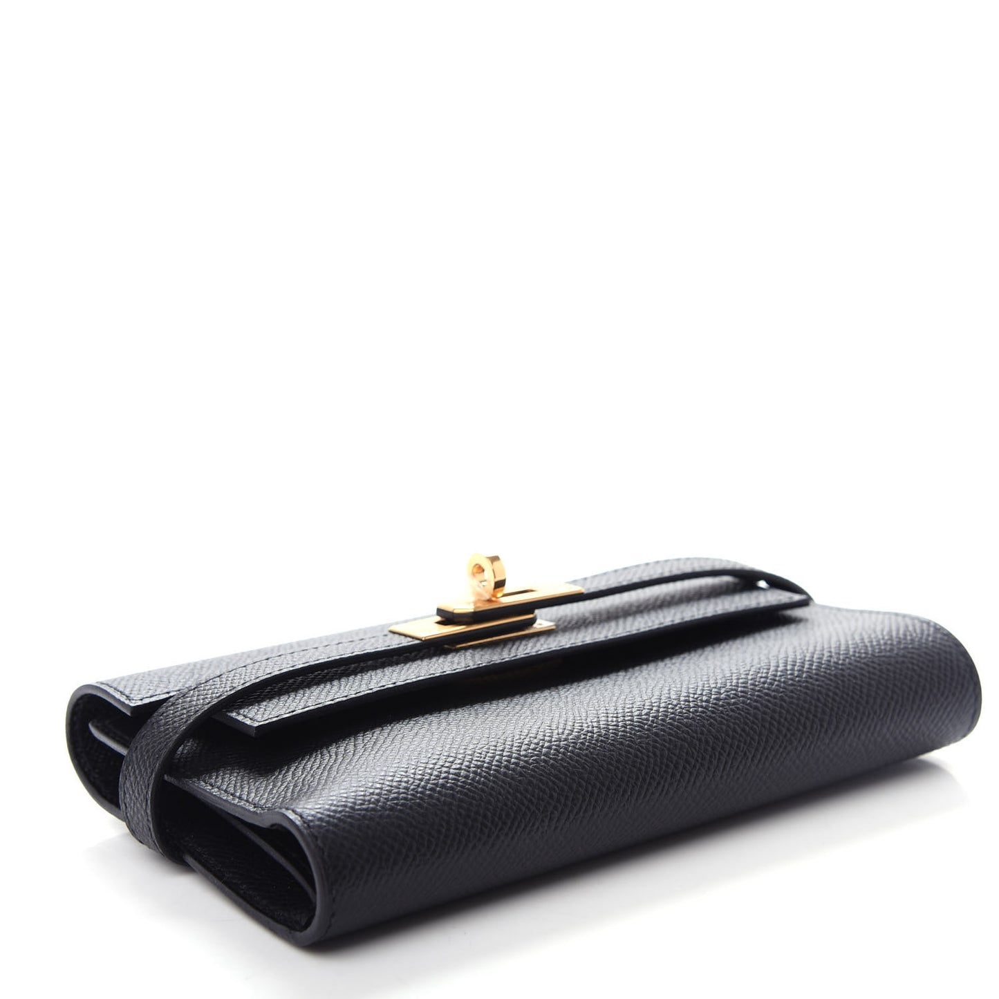 Epsom Medium Kelly Wallet Black
