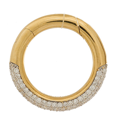 Foundrae 18K Yellow Gold Diamond Pave Annex Link 3 of 4
