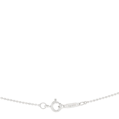 Tiffany Sterling Silver Bead Chain Necklace 30" 4 of 5