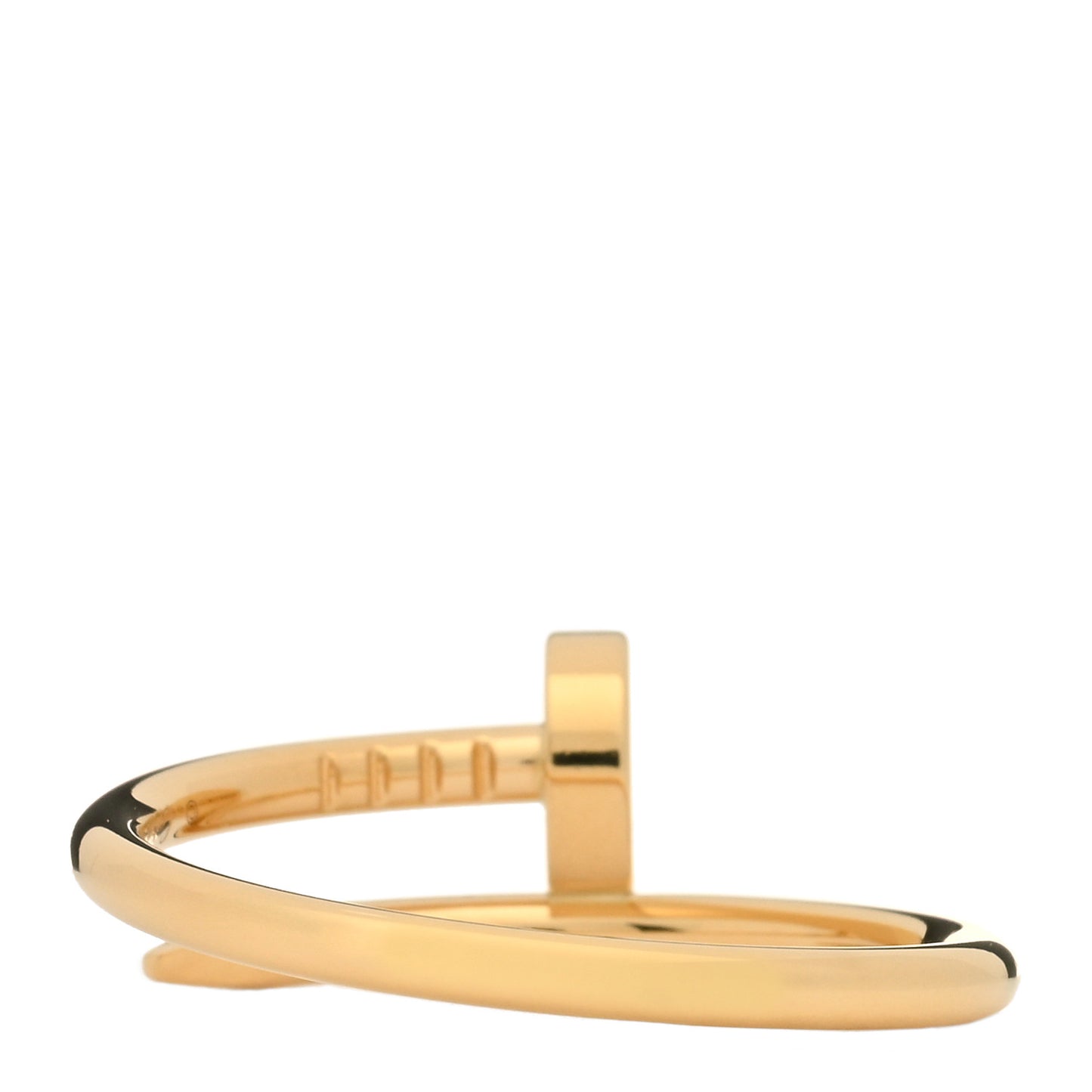 18K Yellow Gold Small Juste Un Clou Ring 53 6.5