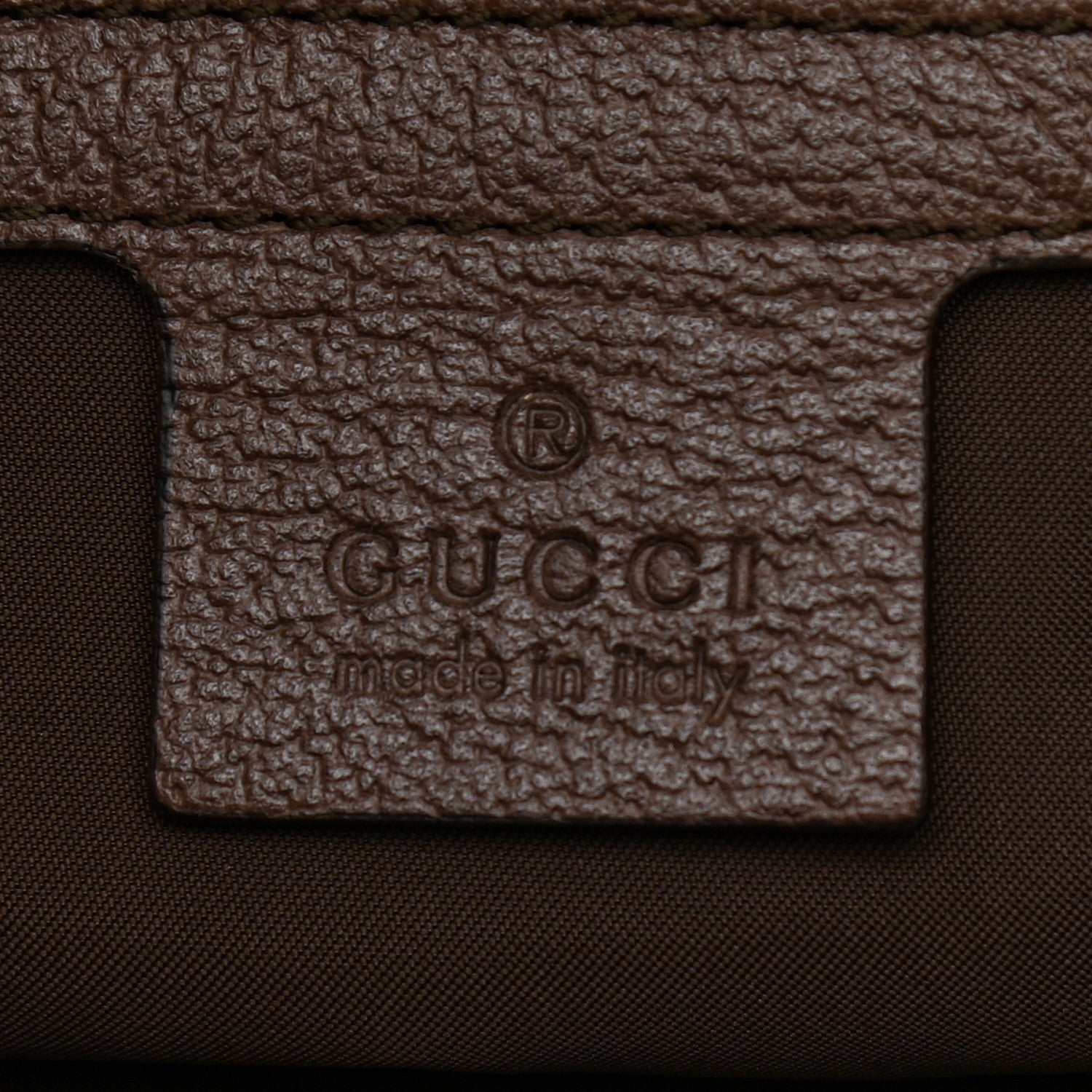 Gucci GG Supreme Monogram Neo Vintage Drawstring Backpack Beige New Acero Crop 6 of 8