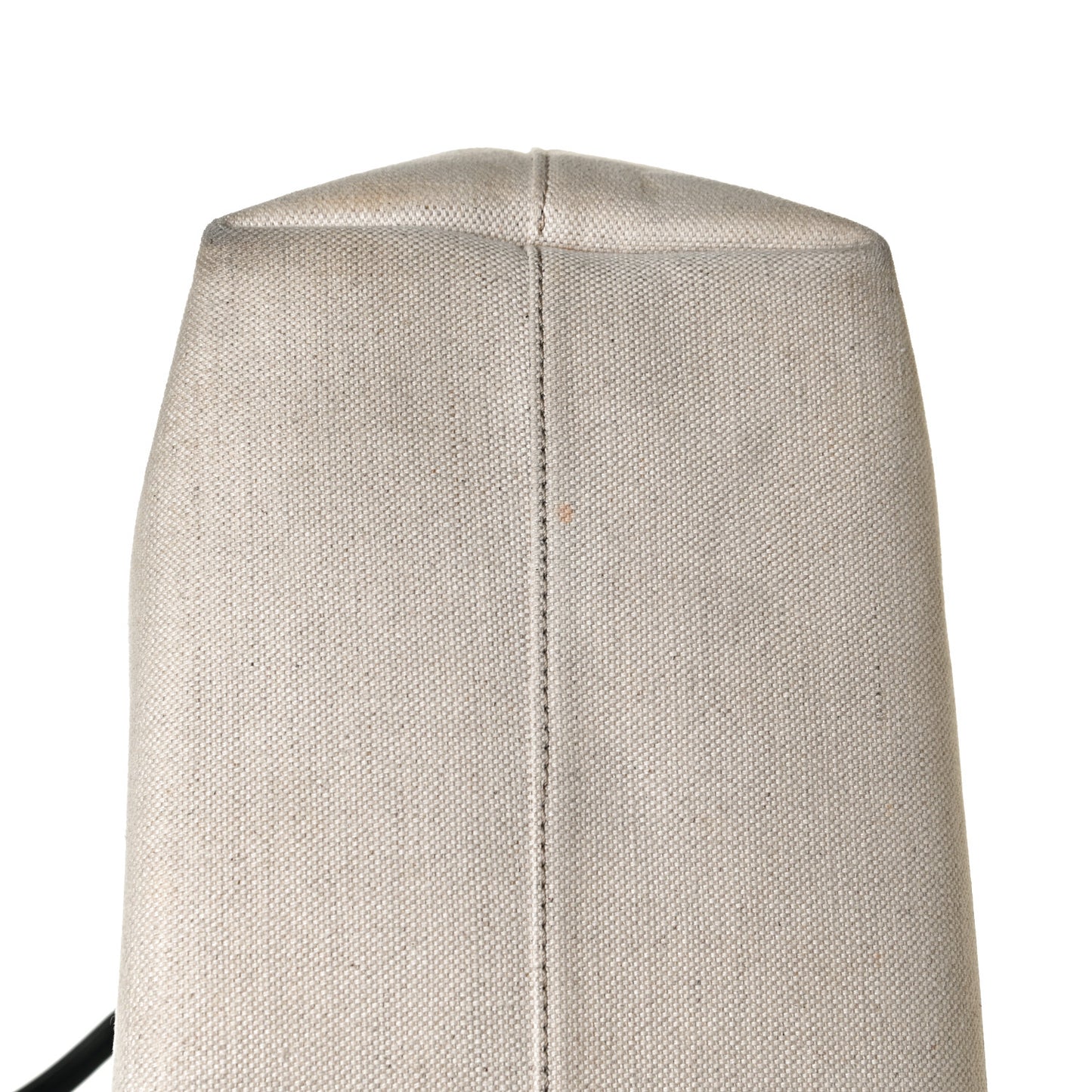 Canvas Calfskin T Tote Beige
