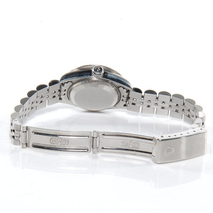 Rolex Stainless Steel Diamond 31mm Oyster Perpetual Datejust Watch White Roman 78240 3 of 5