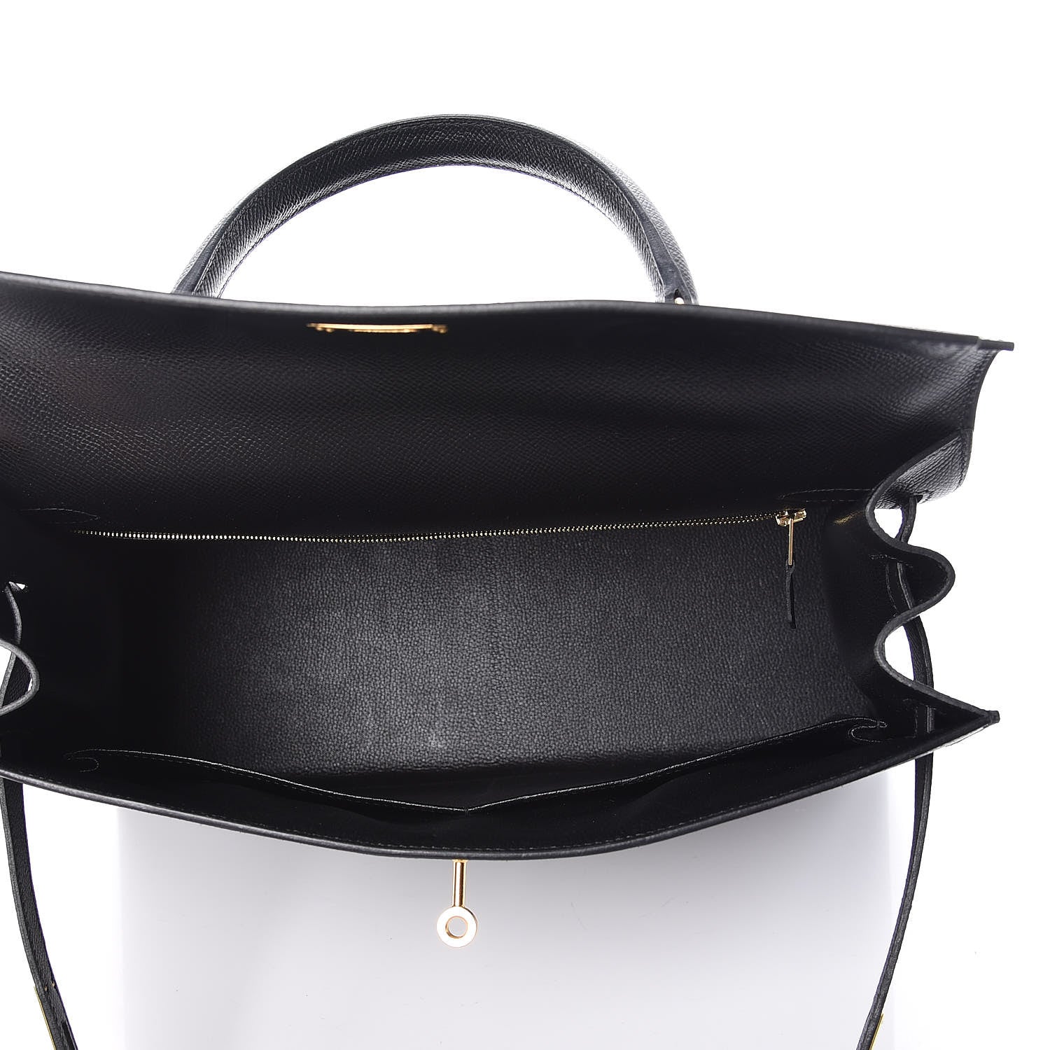 Hermes Epsom Kelly Sellier 35 Black 8 of 42