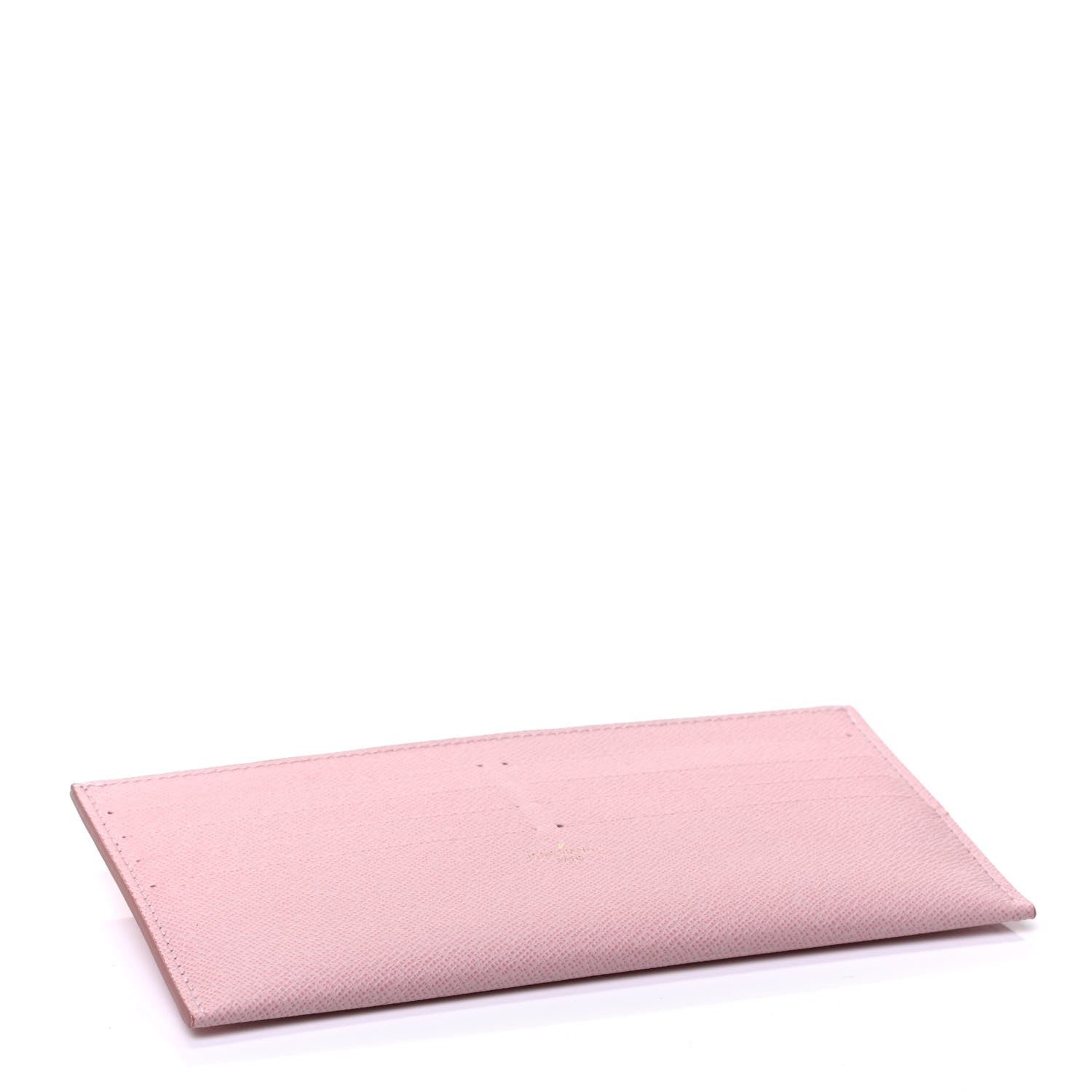 Louis Vuitton Calfskin Felicie Card Holder Insert Rose Ballerine 3 of 4