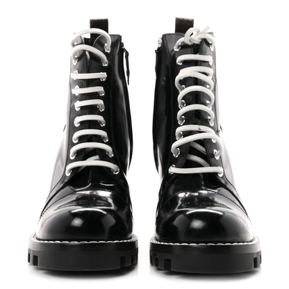 Louis Vuitton Glazed Calfskin Star Trail Ankle Boots 40 Black 3 of 10
