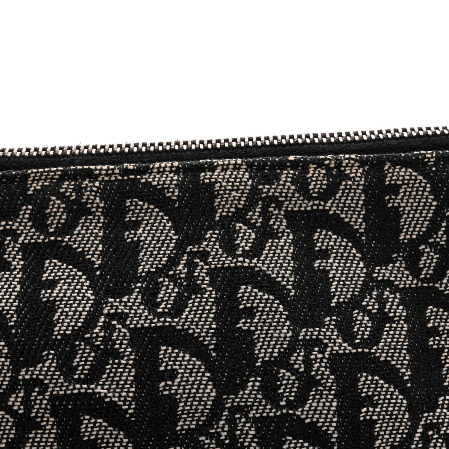 Christian Dior Monogram Mini Saddle Pochette Black 8 of 11
