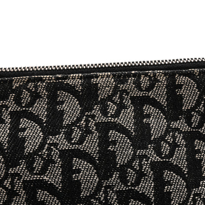 Christian Dior Monogram Mini Saddle Pochette Black 8 of 11